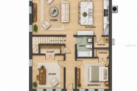 Villa ou maison à vendre à Tampa, Floride: 5 chambres, 255.95 m2 № 2429366 - photo 3