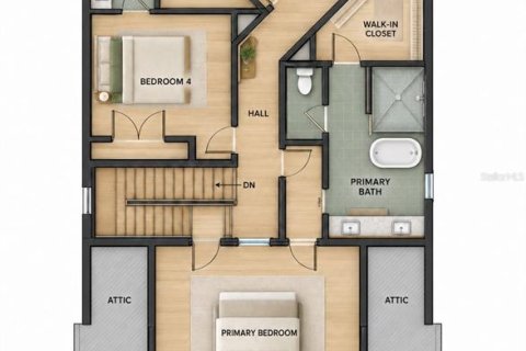 Villa ou maison à vendre à Tampa, Floride: 5 chambres, 255.95 m2 № 2429366 - photo 4