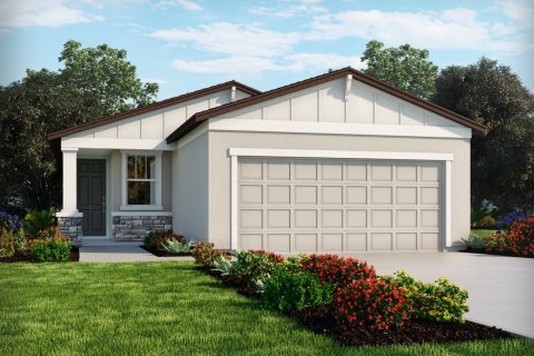 House in Monroe Meadows in Zephyrhills, Florida 4 bedrooms, 157 sq.m. № 396554 - photo 1