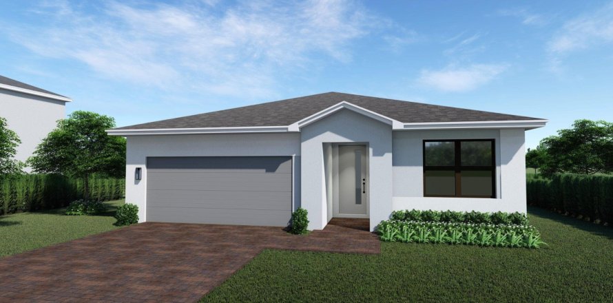 House in Jensen Beach, Florida 3 bedrooms, 155.33 sq.m. № 1161859