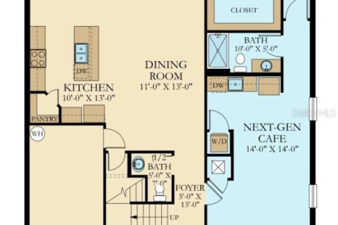 Villa ou maison à vendre à Davenport, Floride: 5 chambres, 342.16 m2 № 1785388 - photo 5