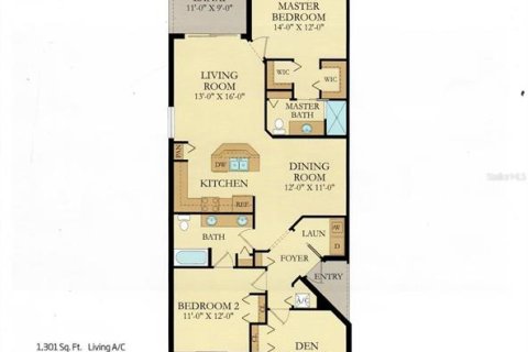 Condominio en venta en Lakewood Ranch, Florida, 3 dormitorios, 119.47 m2 № 1735456 - foto 22