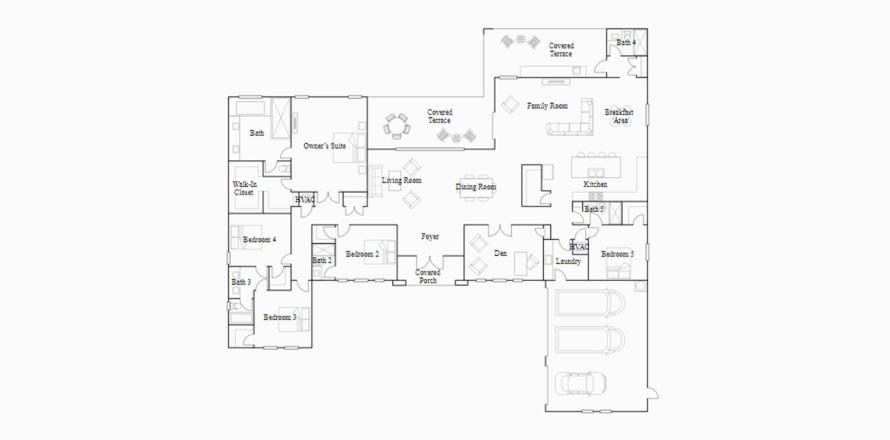 Adosado en SIERRA RANCHES en Davie, Florida 5 dormitorios, 382 m2 № 32553