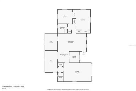 Casa en alquiler en Clearwater, Florida, 4 dormitorios, 127.46 m2 № 1900854 - foto 23