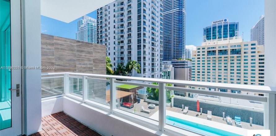 Кондоминиум с 1 спальней в Майами, Флорида № 1949447