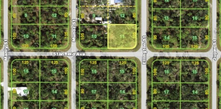 Terreno en Port Charlotte, Florida № 2211125