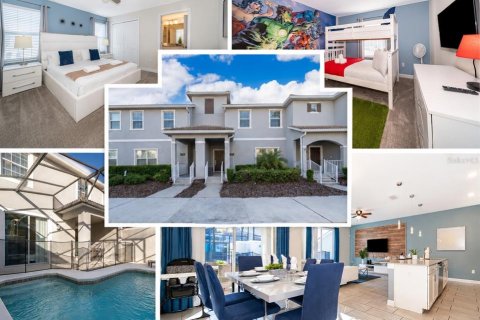 Townhouse in STOREY LAKE in Kissimmee, Florida 4 bedrooms, 177.81 sq.m. № 2099386