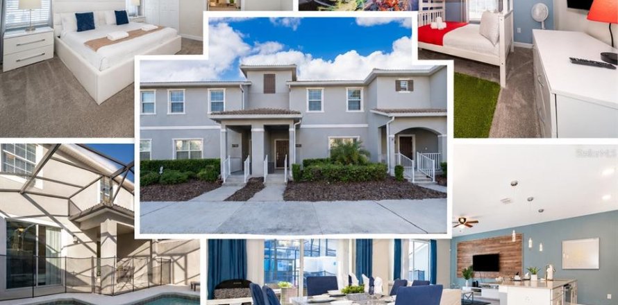 Townhouse in STOREY LAKE in Kissimmee, Florida 4 bedrooms, 177.81 sq.m. № 2099386