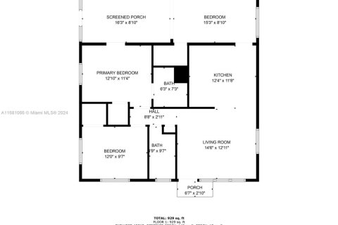 Casa en venta en Tamarac, Florida, 2 dormitorios, 95.5 m2 № 1704726 - foto 21