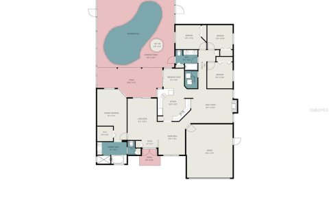 House in Plant City, Florida 4 bedrooms, 191.84 sq.m. № 2314846 - photo 24