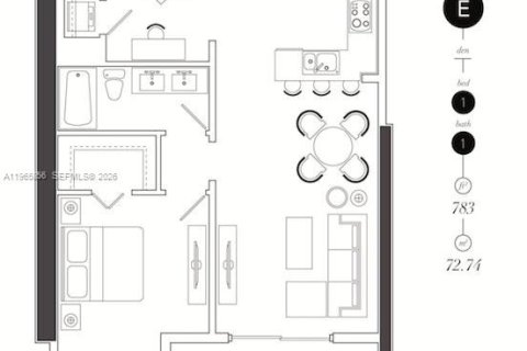 Condo in Miami, Florida, 1 bedroom  № 2081253 - photo 20