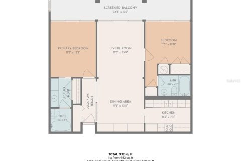 Copropriété à louer à Tampa, Floride: 2 chambres, 95.88 m2 № 2321347 - photo 26