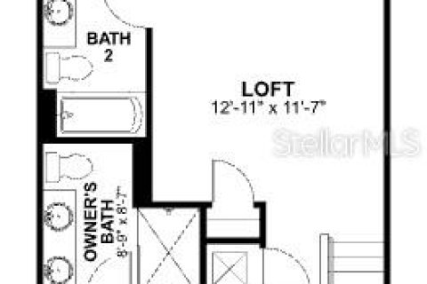 Touwnhouse à vendre à Orlando, Floride: 3 chambres, 154.78 m2 № 2403188 - photo 15