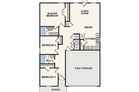 Villa ou maison à louer à St. Lucie, Floride: 3 chambres, 128.58 m2 № 2087829 - photo 10