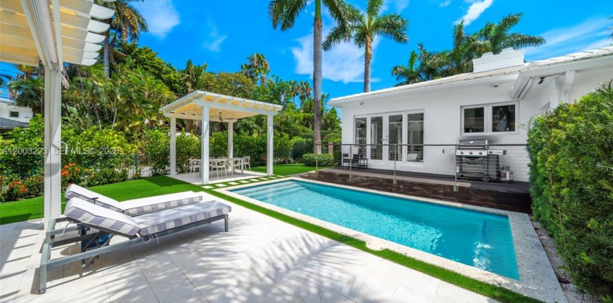 House in Miami Beach, Florida 4 bedrooms, 193.89 sq.m. № 2070461
