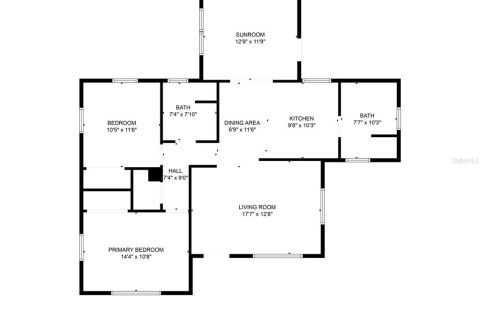 House in Zephyrhills, Florida 2 bedrooms, 107.58 sq.m. № 1716499 - photo 3