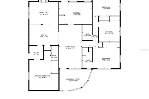 Villa ou maison à vendre à Holiday, Floride: 5 chambres, 187.29 m2 № 1806874 - photo 2