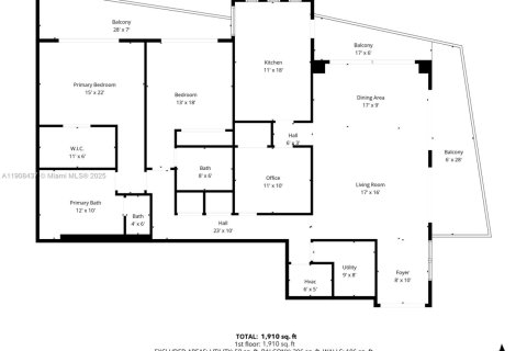 Купить кондоминиум в Майами, Флорида 2 спальни, 177.44м2, № 1968562 - фото 25