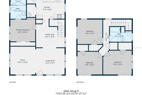 House in Tampa, Florida 4 bedrooms, 149.76 sq.m. № 2214992 - photo 4