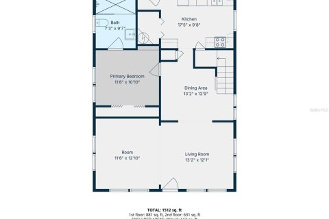 House in Tampa, Florida 4 bedrooms, 149.76 sq.m. № 2214992 - photo 5