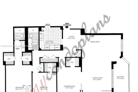 Condominio en venta en Hallandale Beach, Florida, 3 dormitorios, 161.65 m2 № 1762870 - foto 10