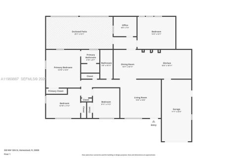 Casa en venta en Homestead, Florida, 4 dormitorios, 161 m2 № 2040405 - foto 20