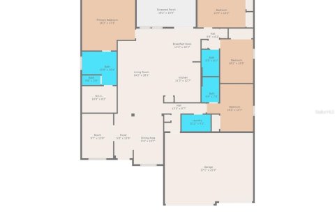 Villa ou maison à vendre à Spring Hill, Floride: 4 chambres, 226.5 m2 № 1900192 - photo 2
