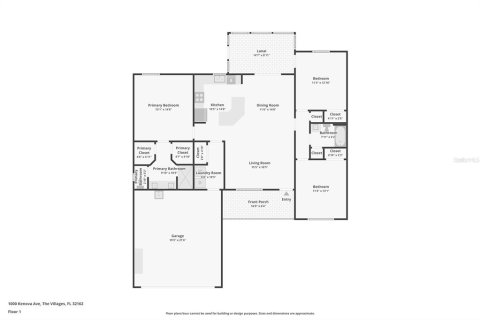 Casa en venta en The Villages, Florida, 3 dormitorios, 129.32 m2 № 2199192 - foto 4