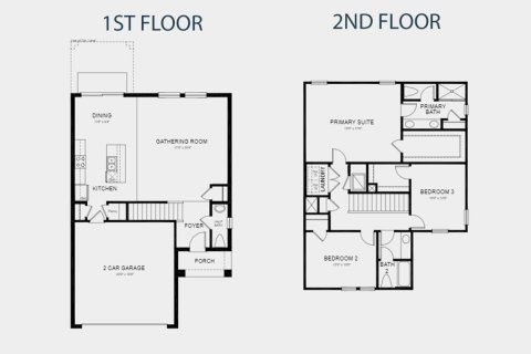 House floor plan «172SQM MAPLE», 3 bedrooms in EAVE'S BEND AT ARTISAN LAKES