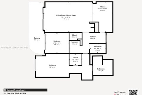 Condominio en alquiler en Key Biscayne, Florida, 2 dormitorios, 142.33 m2 № 2011118 - foto 17