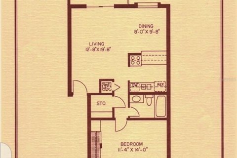 Casa en alquiler en Clearwater, Florida, 1 dormitorio, 54.81 m2 № 2108744 - foto 30