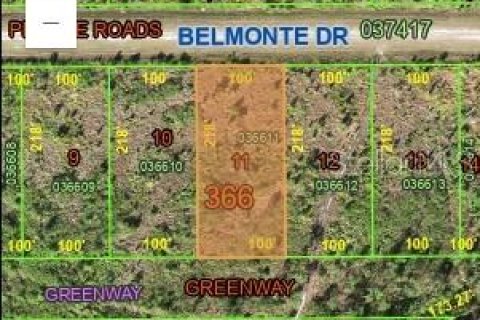 Land in Indian lake estates, Florida № 2163196