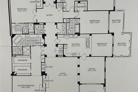 Condo in Fisher Island, Florida, 4 bedrooms  № 1863300 - photo 4