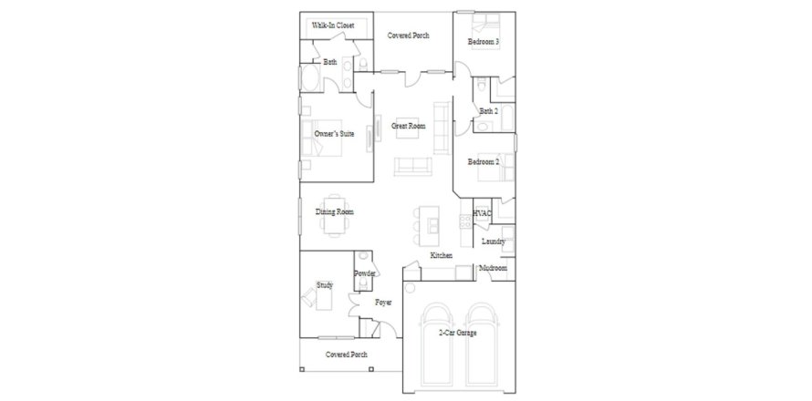 Townhouse in WHITETAIL RUN in Pensacola, Florida 3 bedrooms, 189 sq.m. № 130799