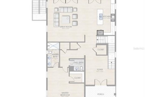 House in Saint Petersburg, Florida 4 bedrooms, 360.74 sq.m. № 2222448 - photo 3