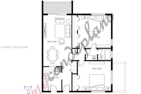 Copropriété à louer à Miami, Floride: 2 chambres, 86.4 m2 № 2023535 - photo 26