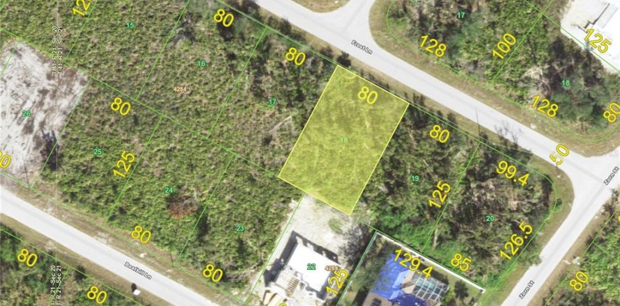 Land in Port Charlotte, Florida № 2159620