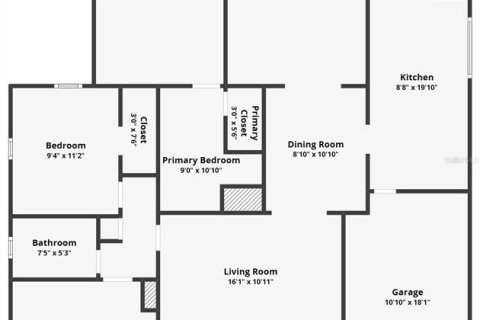 Casa en venta en Tampa, Florida, 3 dormitorios, 135.82 m2 № 2220416 - foto 25