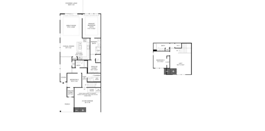 Townhouse in Edison East - Villa Collection in Jacksonville, Florida 3 bedrooms, 203 sq.m. № 505425