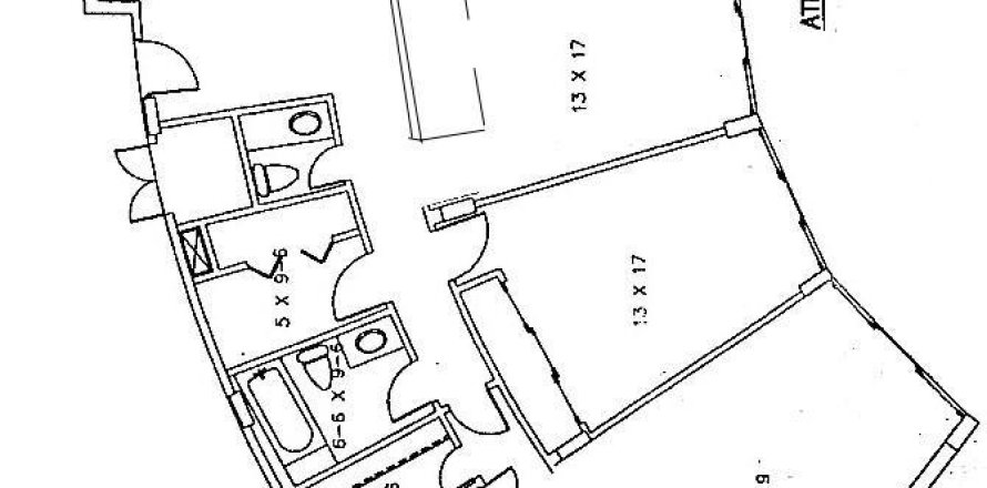 Condo à Palm Beach, Floride, 3 chambres  № 1183044