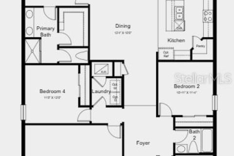 House in Auburndale, Florida 4 bedrooms, 171.68 sq.m. № 1911391 - photo 2