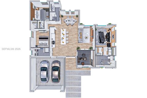 Villa ou maison à louer à Lehigh Acres, Floride: 4 chambres № 1997407 - photo 4