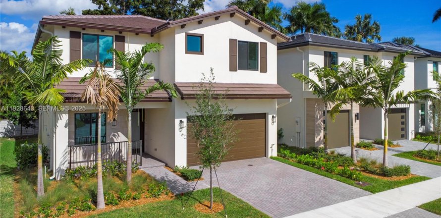 Дом в Форт-Лодердейл, Флорида 4 спальни № 1987087