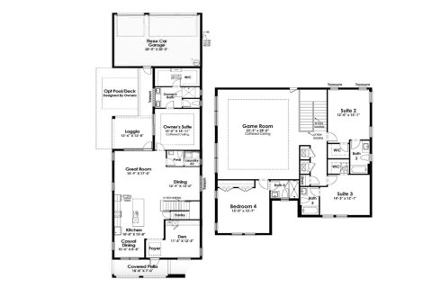 House floor plan «267SQM», 3 bedrooms in ALTON