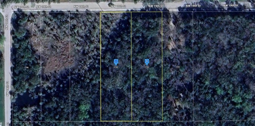 Terrain à Crystal River, Floride № 1912396