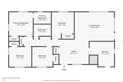House in Orlando, Florida 4 bedrooms, 116.13 sq.m. № 1876110 - photo 2
