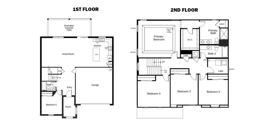Townhouse floor plan «238SQM 167», 5 bedrooms in TIVOLI RESERVE