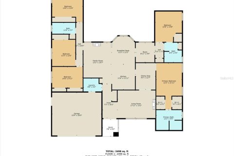 House in Spring Hill, Florida 4 bedrooms, 301.47 sq.m. № 1725777 - photo 2