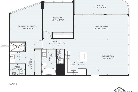 Condo in Miami Beach, Florida, 2 bedrooms  № 2010266 - photo 3