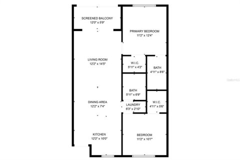 Condominio en venta en Punta Gorda, Florida, 2 dormitorios, 79.9 m2 № 1908822 - foto 19